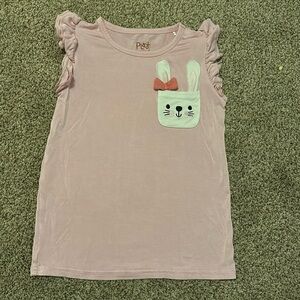 Little Sleepies Easter Bunny Pocket Shirt
